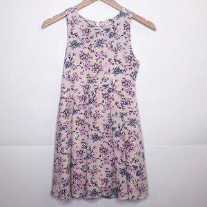 EUC Copper Key Girl’s pink floral sleeveless dress